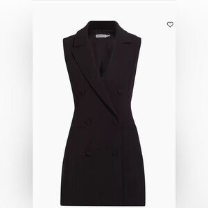 Good American Black Tuxedo Dress- Never Worn